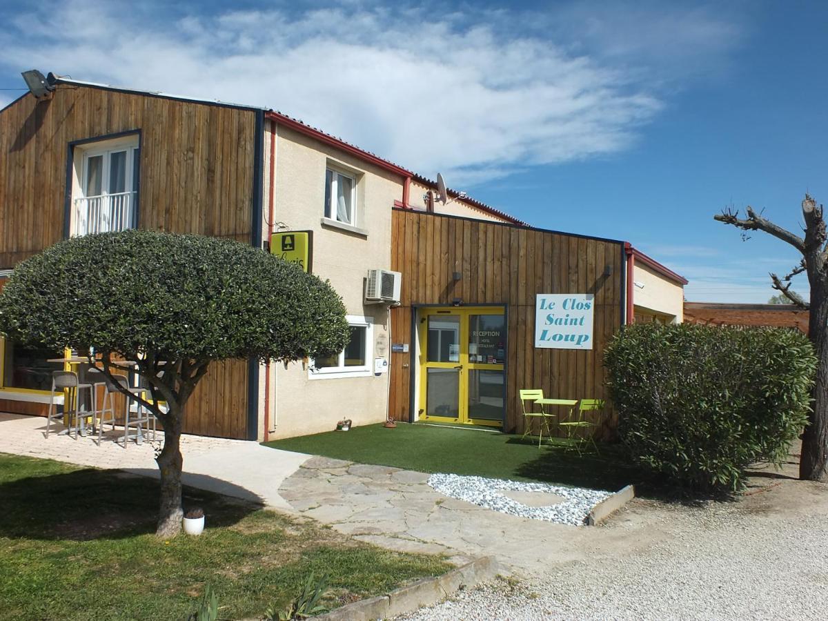 Logis Hotel Restaurant Le Clos Saint Loup Bram Екстер'єр фото