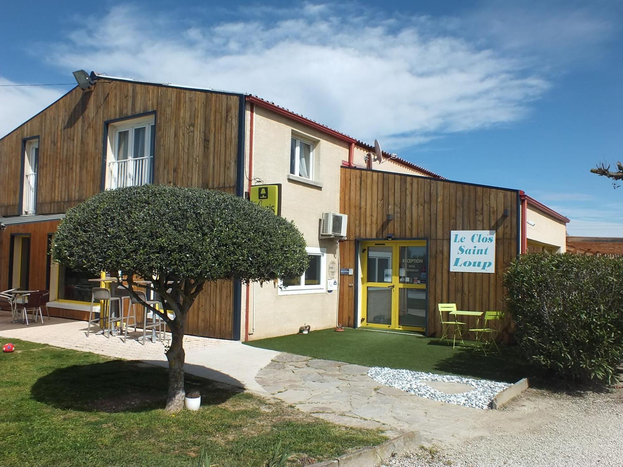 Logis Hotel Restaurant Le Clos Saint Loup Bram Екстер'єр фото