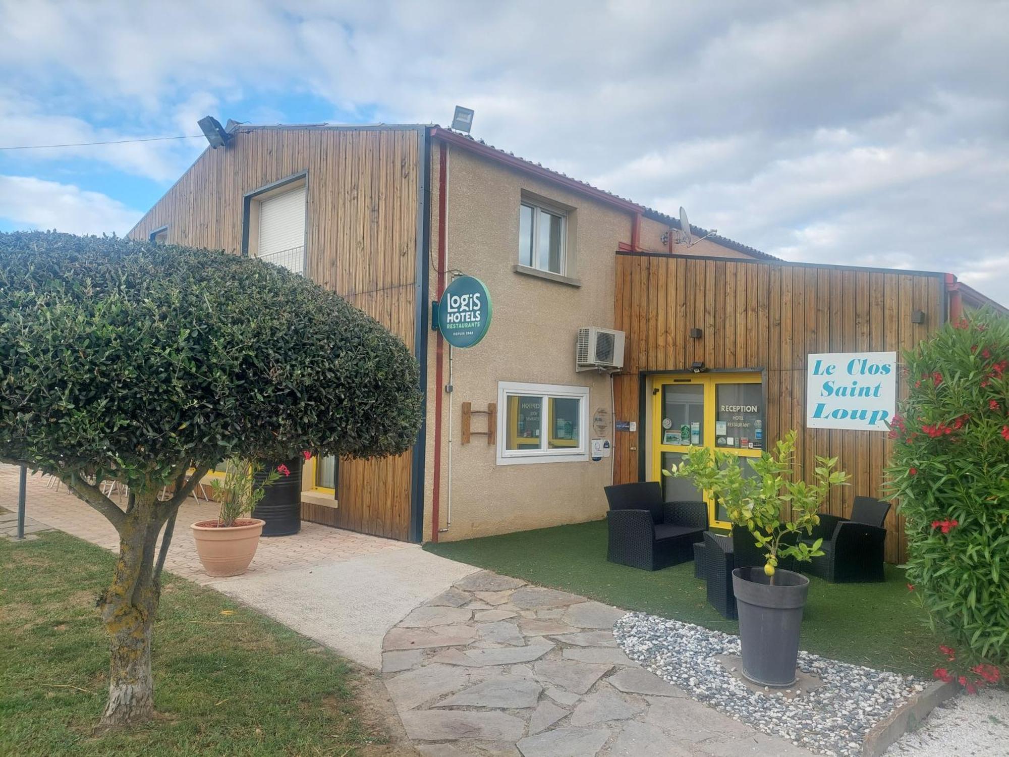 Logis Hotel Restaurant Le Clos Saint Loup Bram Екстер'єр фото